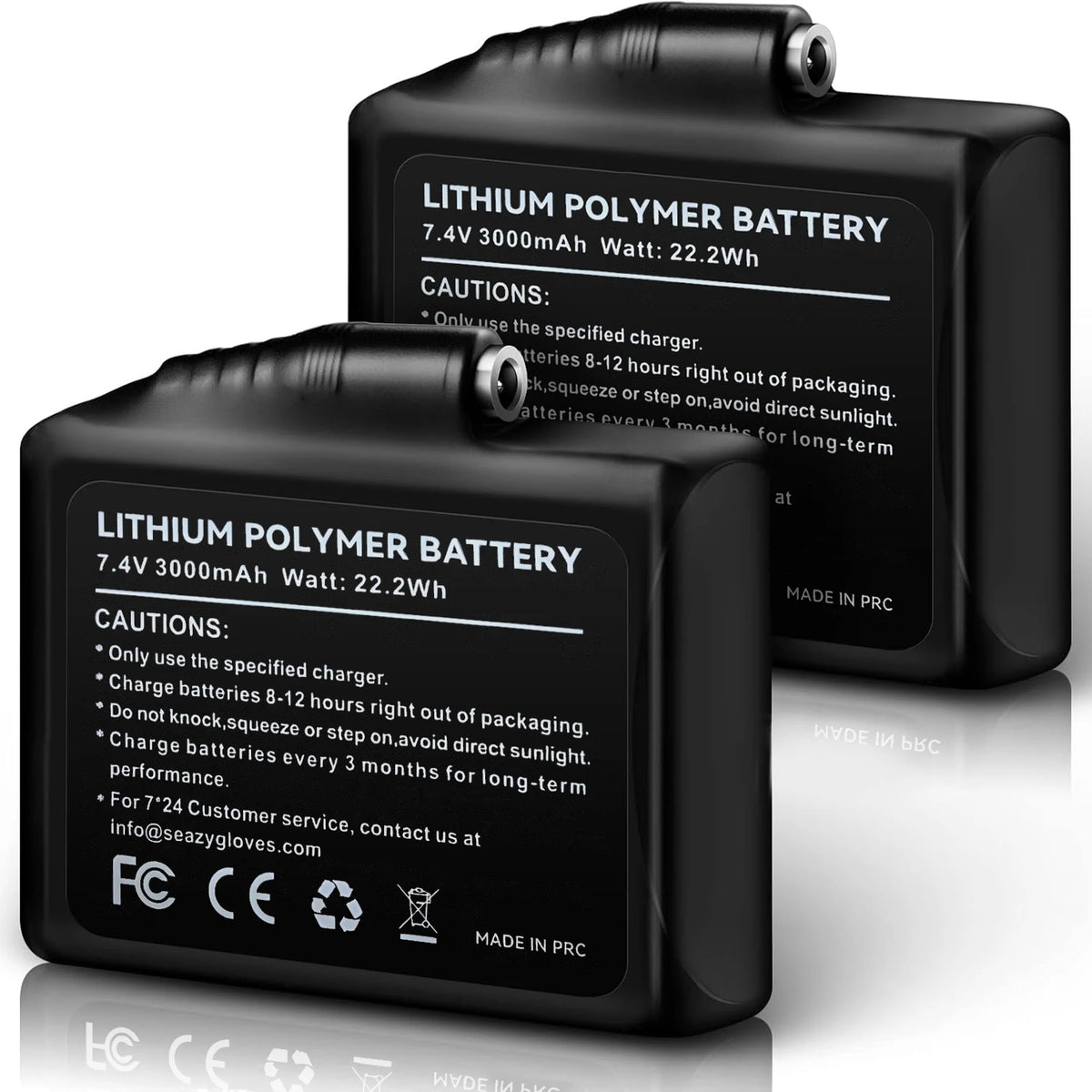 Battery- Dutch & English, German