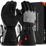 Seazy - Heated Gloves - Black/Grey